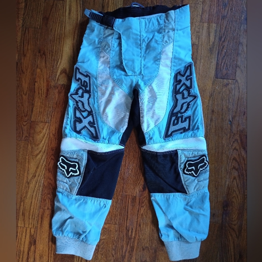 Kids Blue Racing Pants